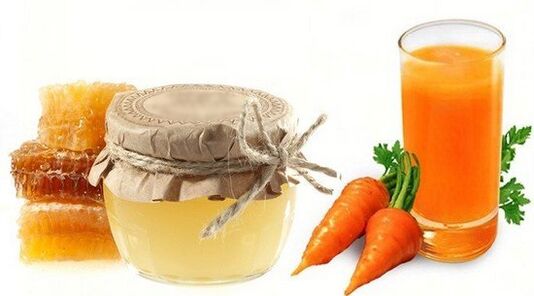 Le jus de carotte au miel restaure l'érection d'un homme